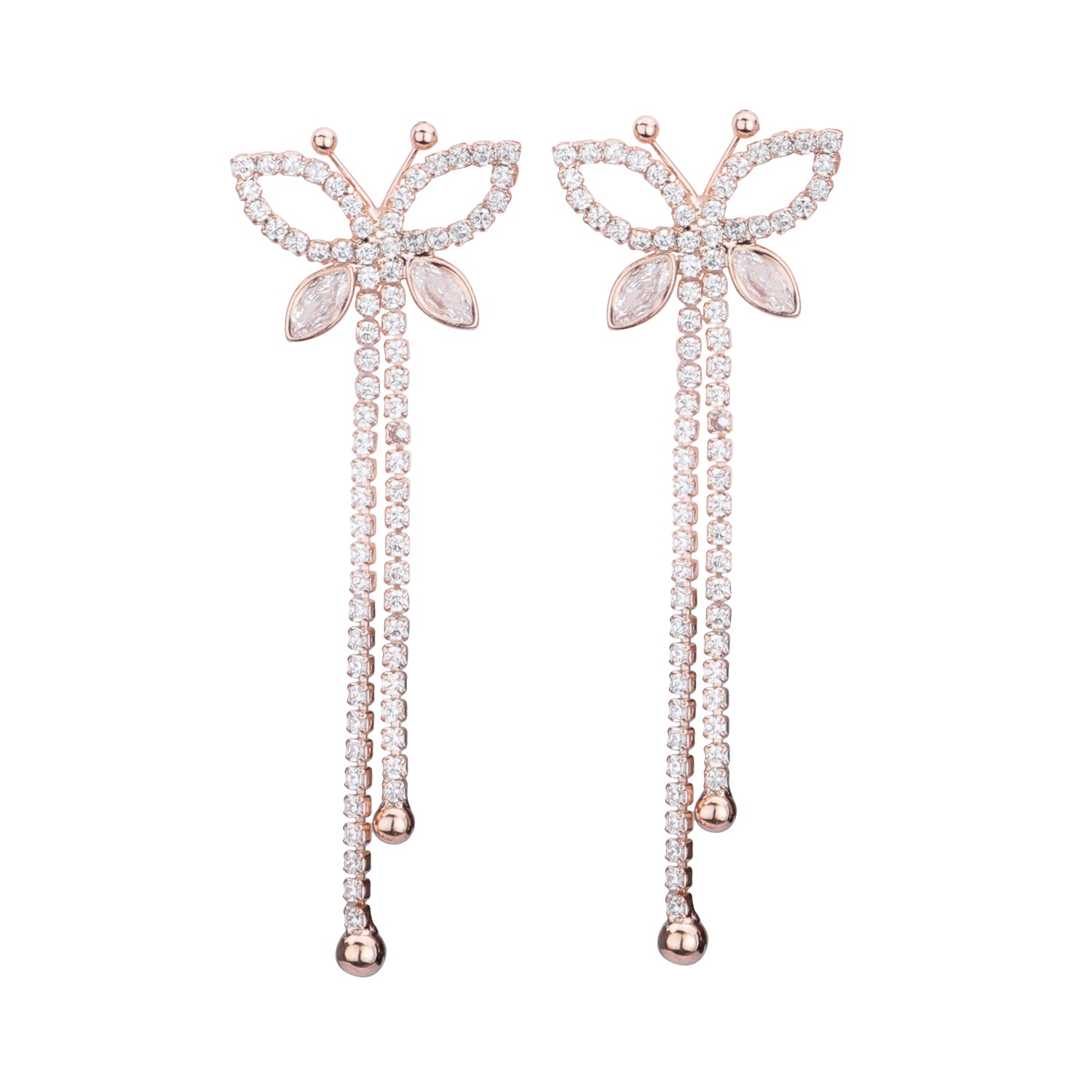 Butterfly Drop Earrings