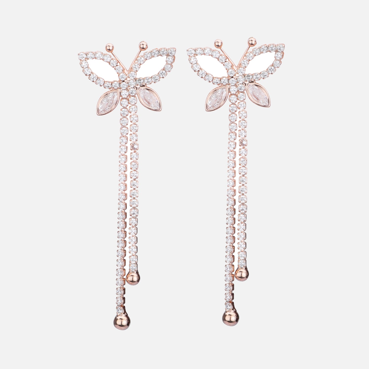 Butterfly Drop Earrings
