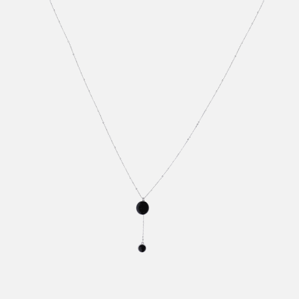 Double Pendant Y-Necklace