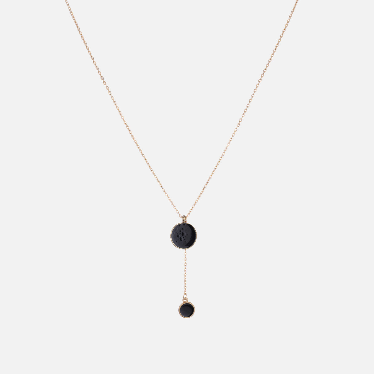 Double Pendant Y-Necklace