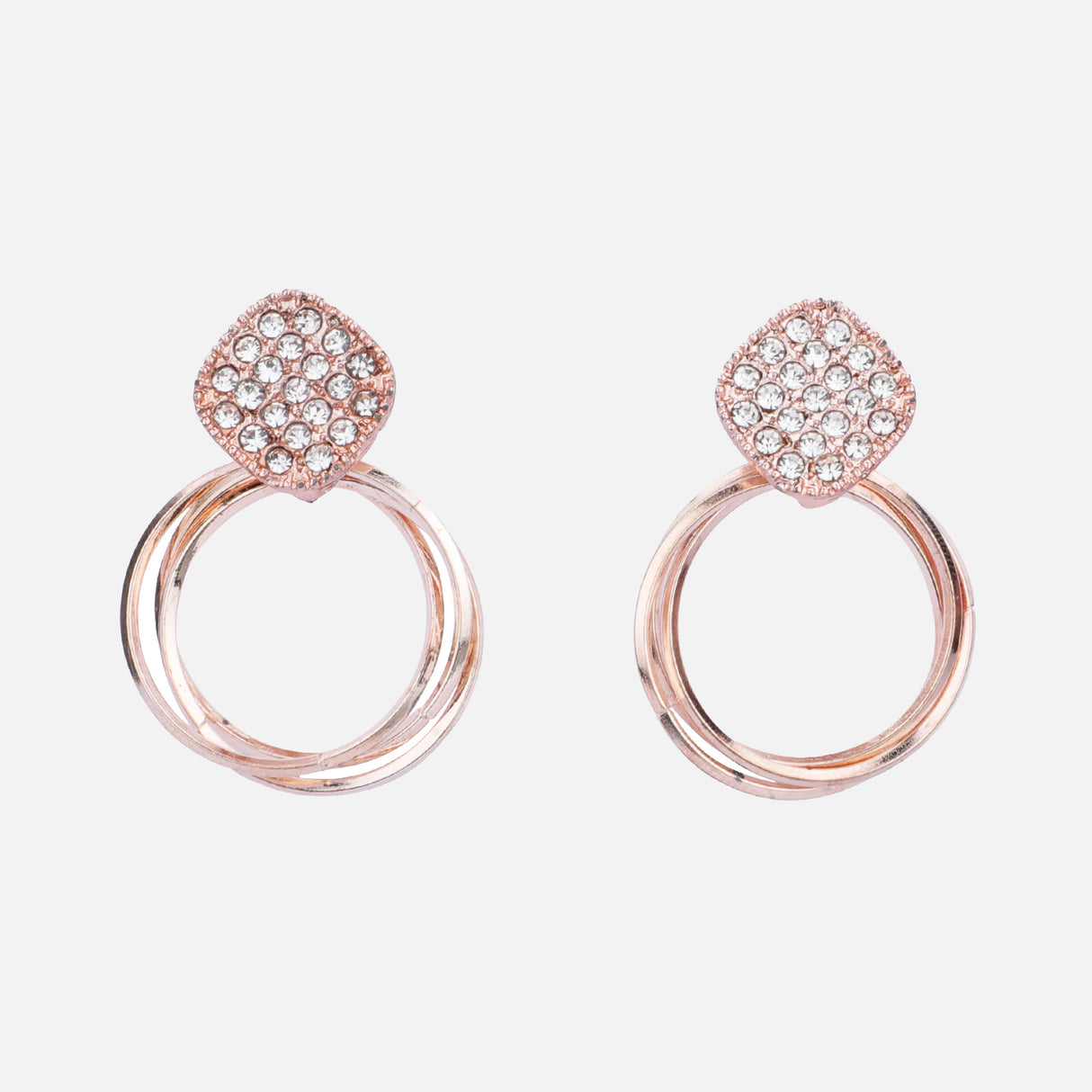 Crystal Hoop Earrings