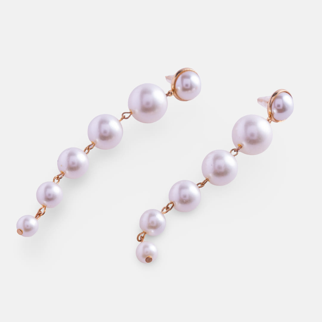 Elegant Pearl Drop Earrings