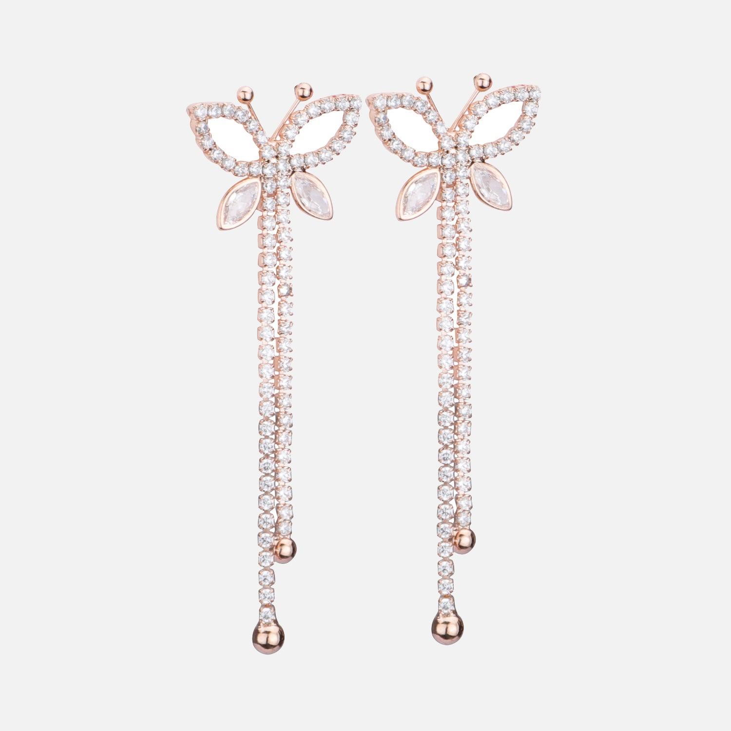 Butterfly Drop Earrings