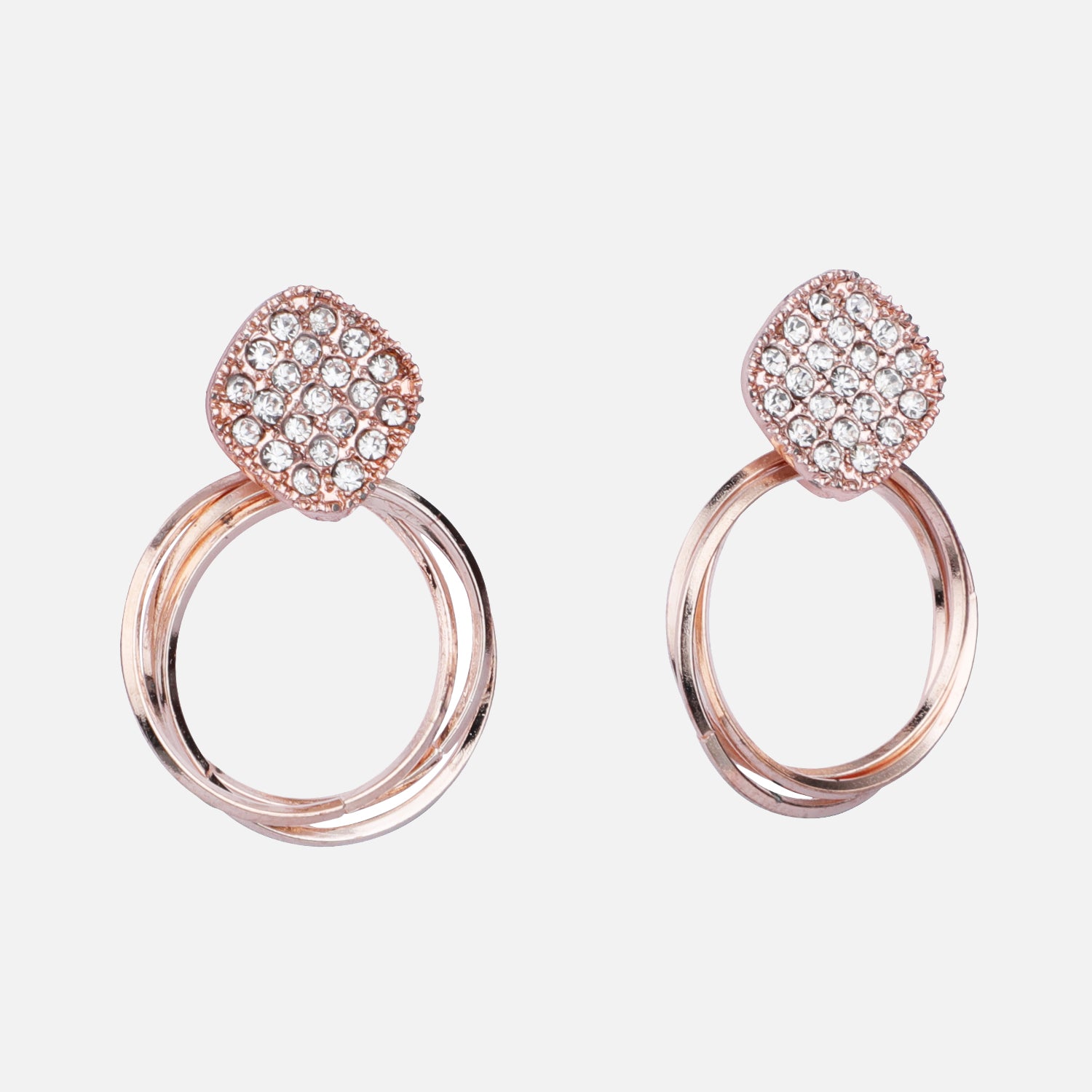 Crystal Hoop Earrings
