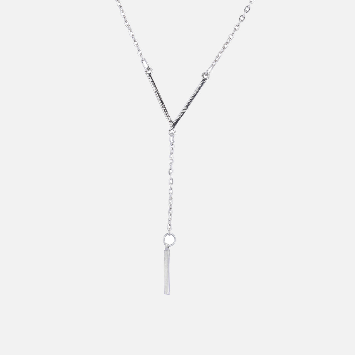 Minimalist Y-Shape Bar Necklace