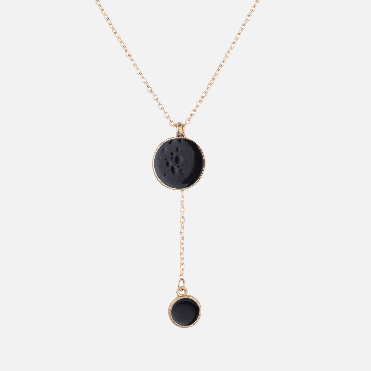 Double Pendant Y-Necklace