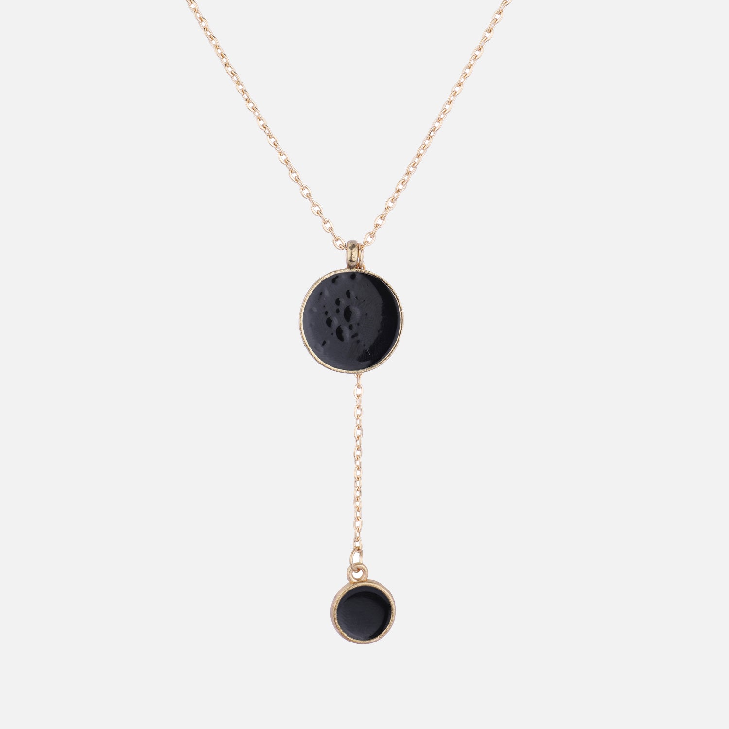 Double Pendant Y-Necklace