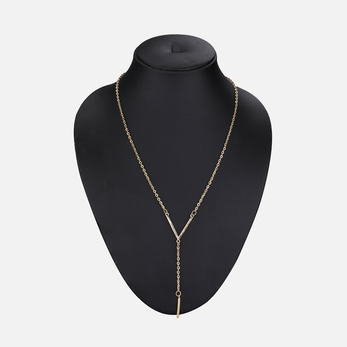 Minimalist Y-Shape Bar Necklace