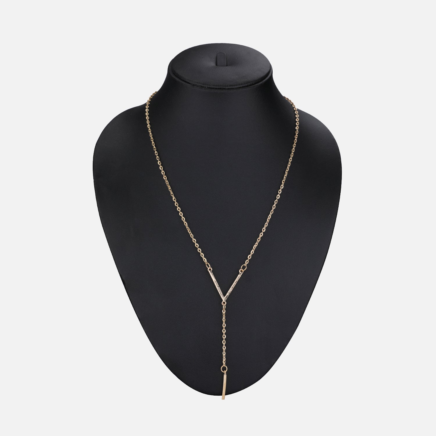 Minimalist Y-Shape Bar Necklace