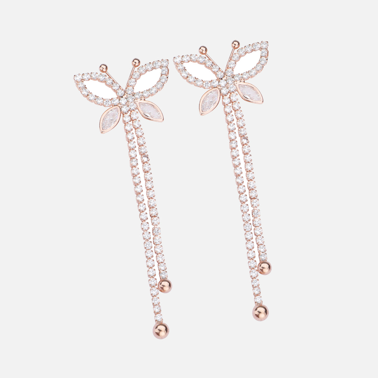 Butterfly Drop Earrings