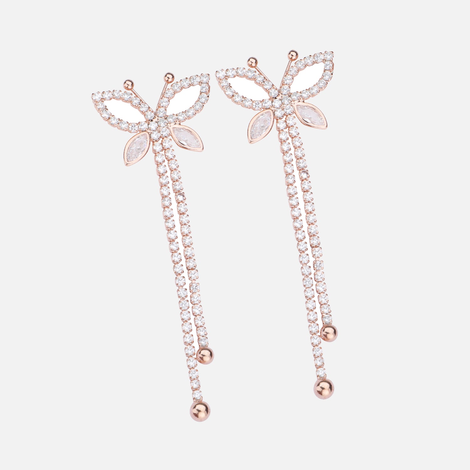 Butterfly Drop Earrings