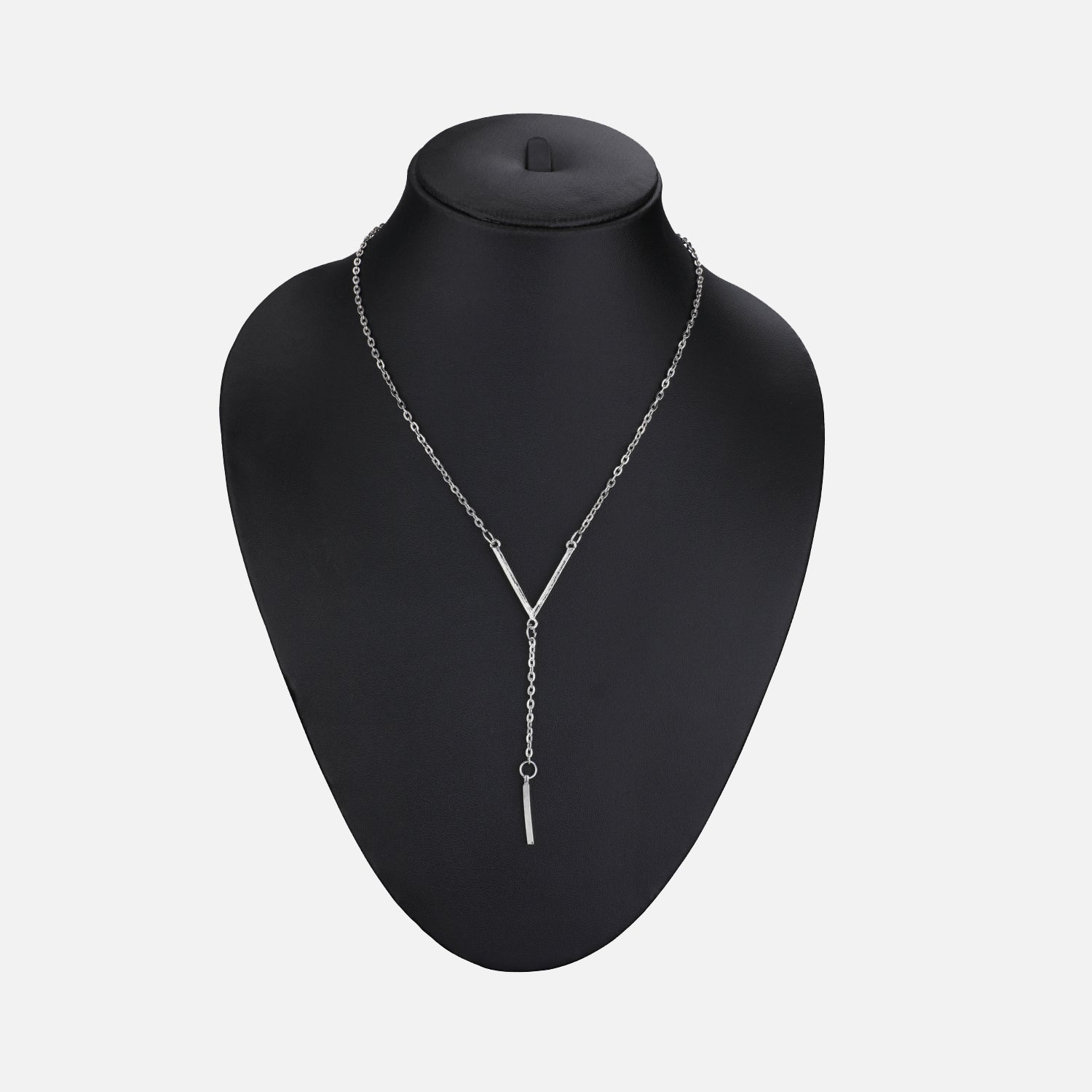 Minimalist Y-Shape Bar Necklace