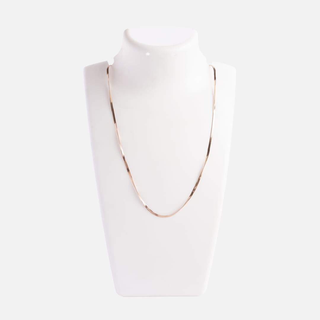 Rose Gold Snake Chain Necklace