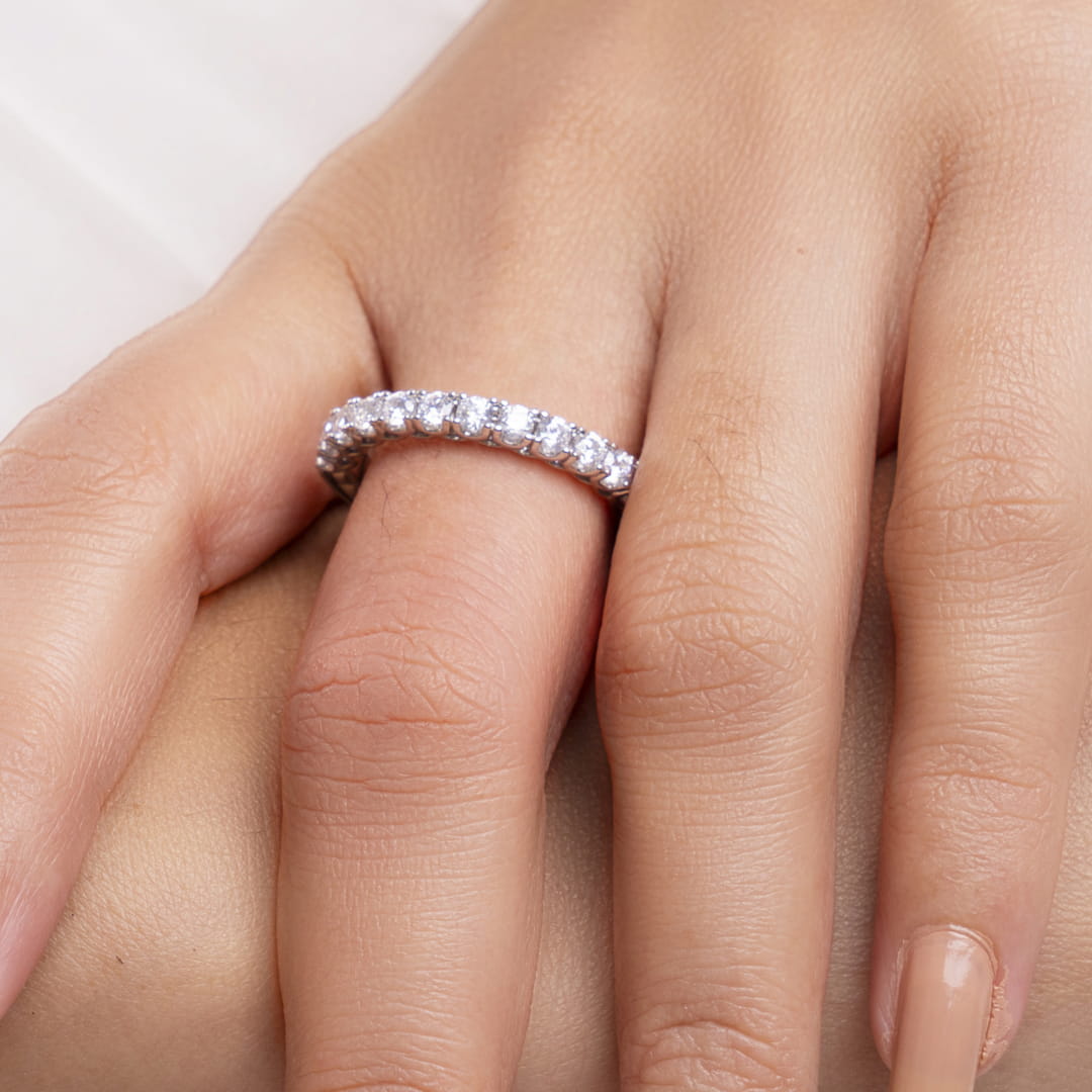 Classic Elegance American Diamond Ring Set