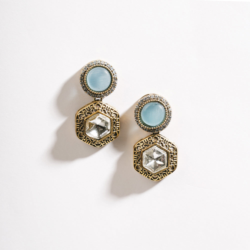 Deer-Themed Antique Necklace Set