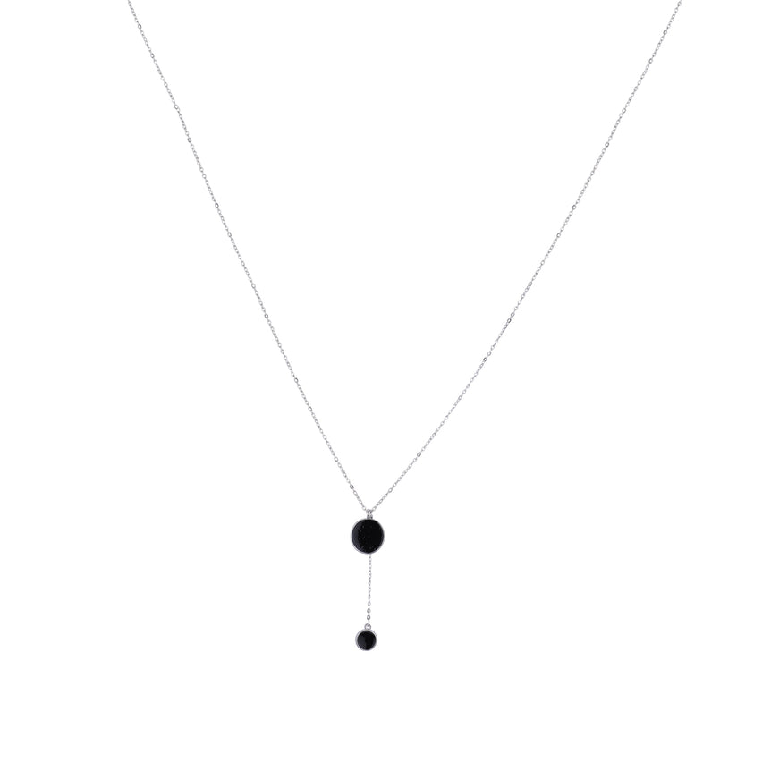 Double Pendant Y-Necklace