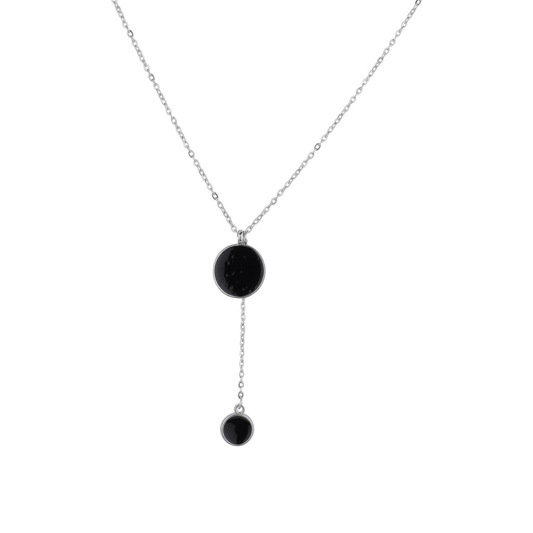 Double Pendant Y-Necklace