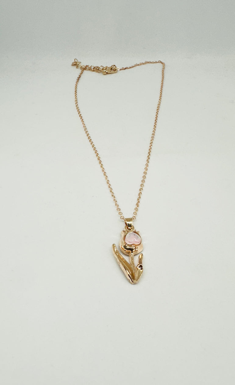 Rose Blossom Chain Pendant