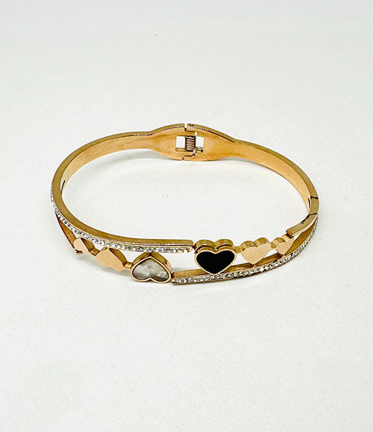 HeartGlam Bangle Bracelet