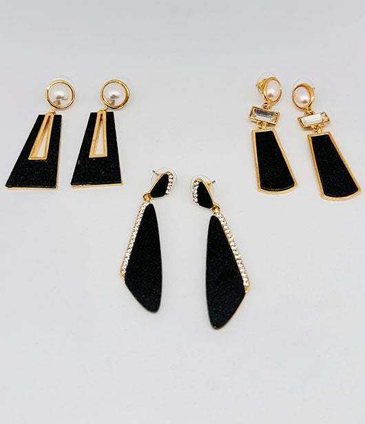 EARING SET  [PAIR OF 3]