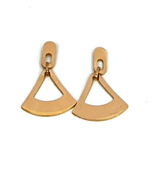 Triangular Drop Earrings