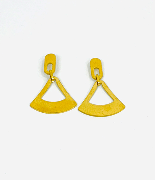 Triangular Drop Earrings