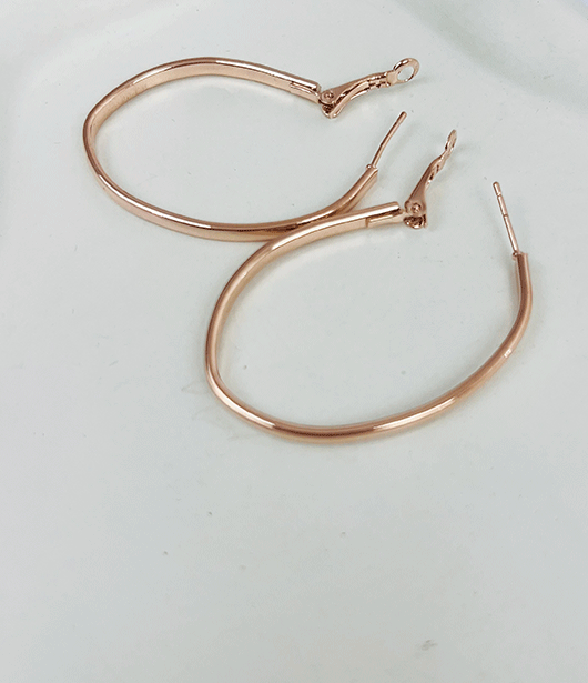 Classic Polished Hoop Earrings