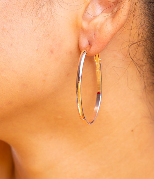 Classic Polished Hoop Earrings