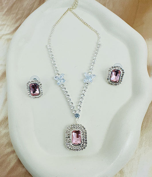 Regal Elegance Necklace and Earrings Set