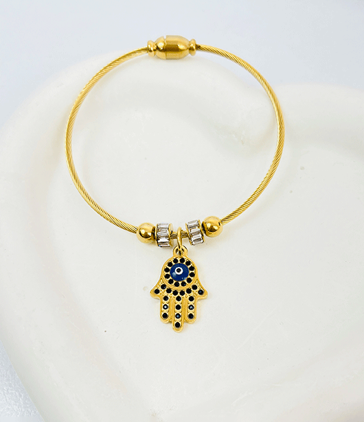 Hamsa Charm Bracelet