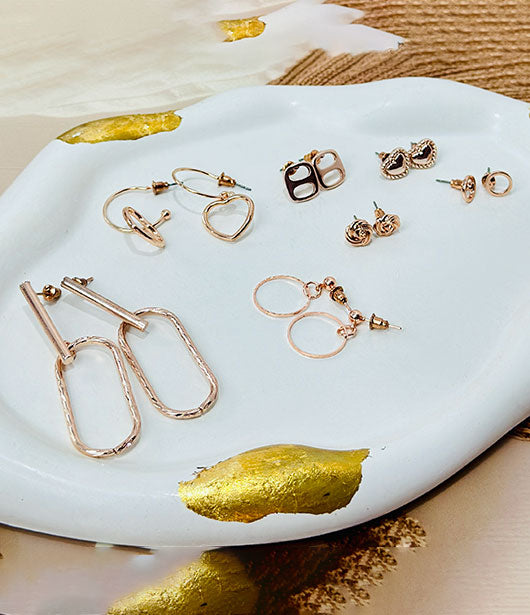 7-Pair Earring Combo Set