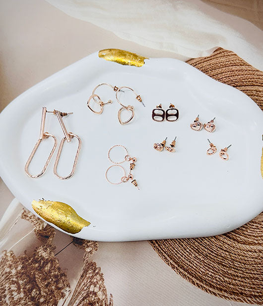 7-Pair Earring Combo Set